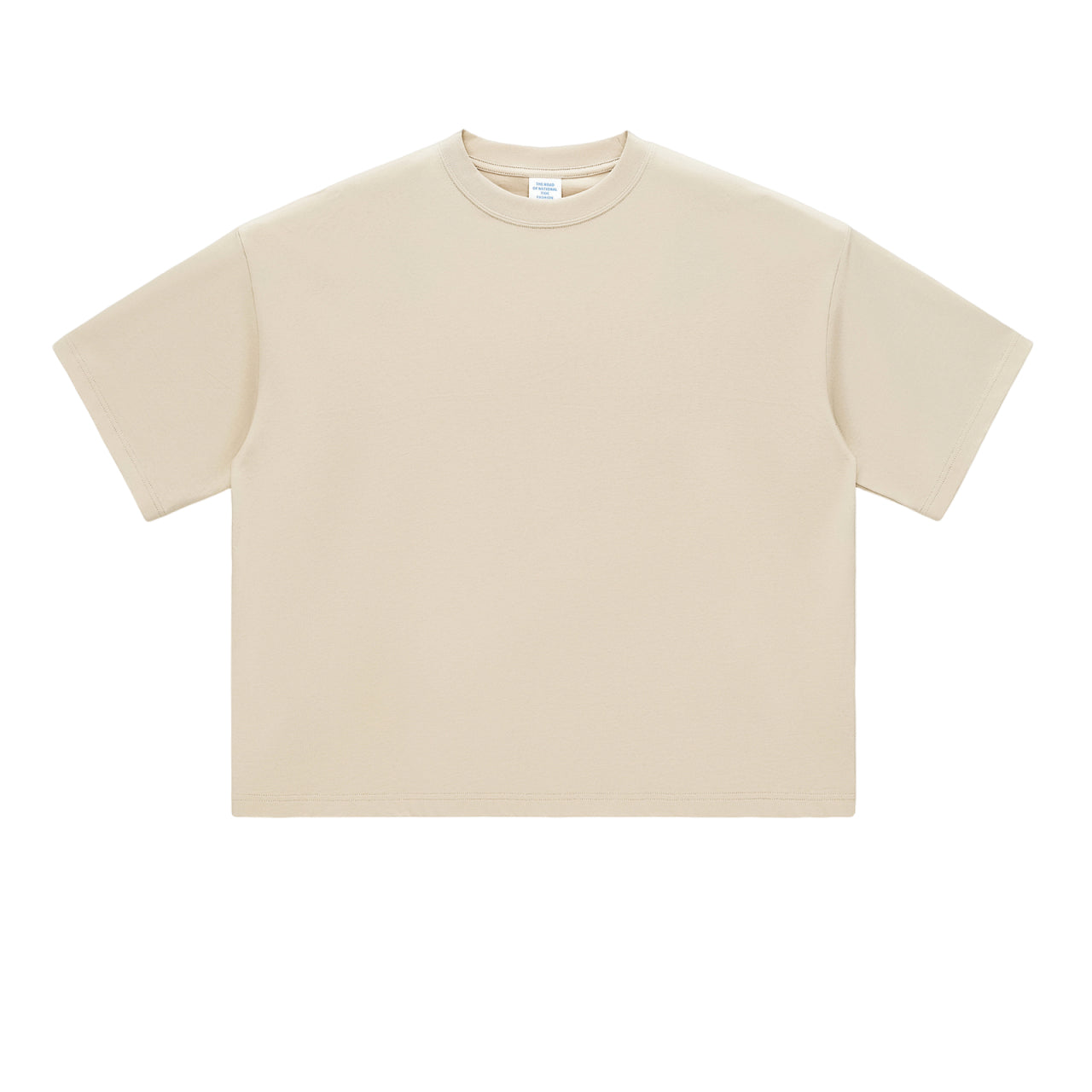 Boxy t Shirts Loose Fashionable Short Style High Quality Custom Pure Color Round Neck Cotton t Shirtplain Tshirts for Printing