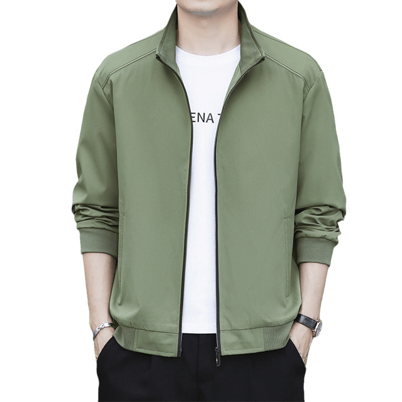 3 Color Men's Short Style Workwear Jacket with a Stand up Collar Customize Your Own Exclusive Design High Quality Jacket