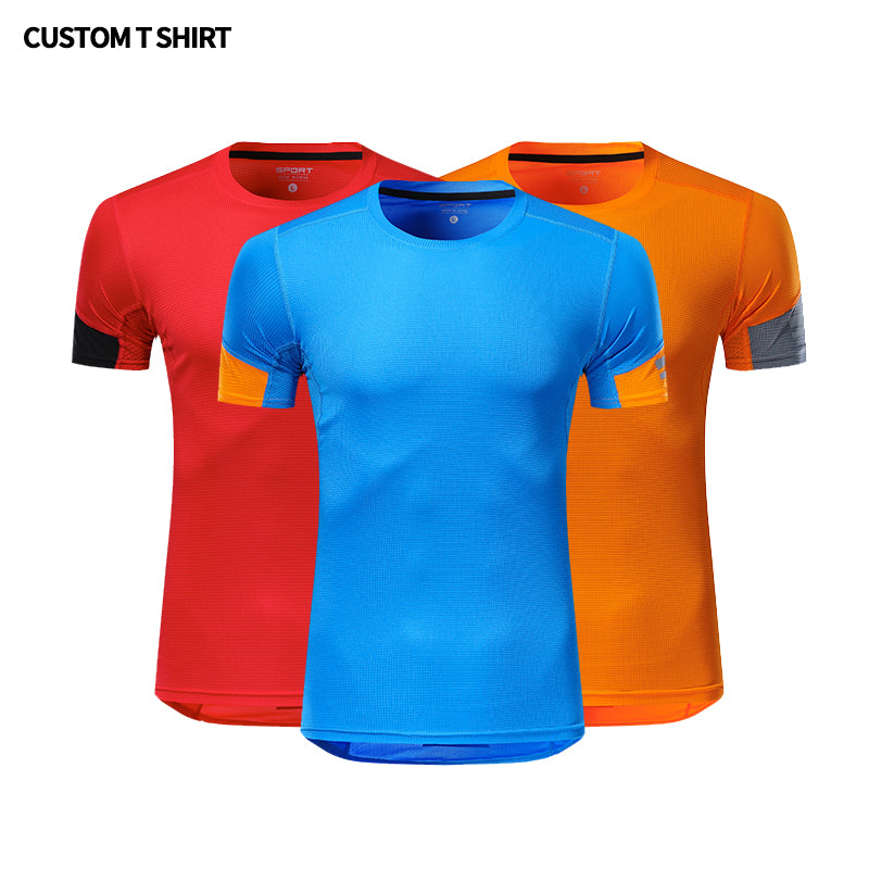 Sublimation Shirts 100 Polyester High Quality Men's T-shirts Blank Quick-drying Custom Screen Print Drop Shoulder Short Sleeve Personalized T-shirt