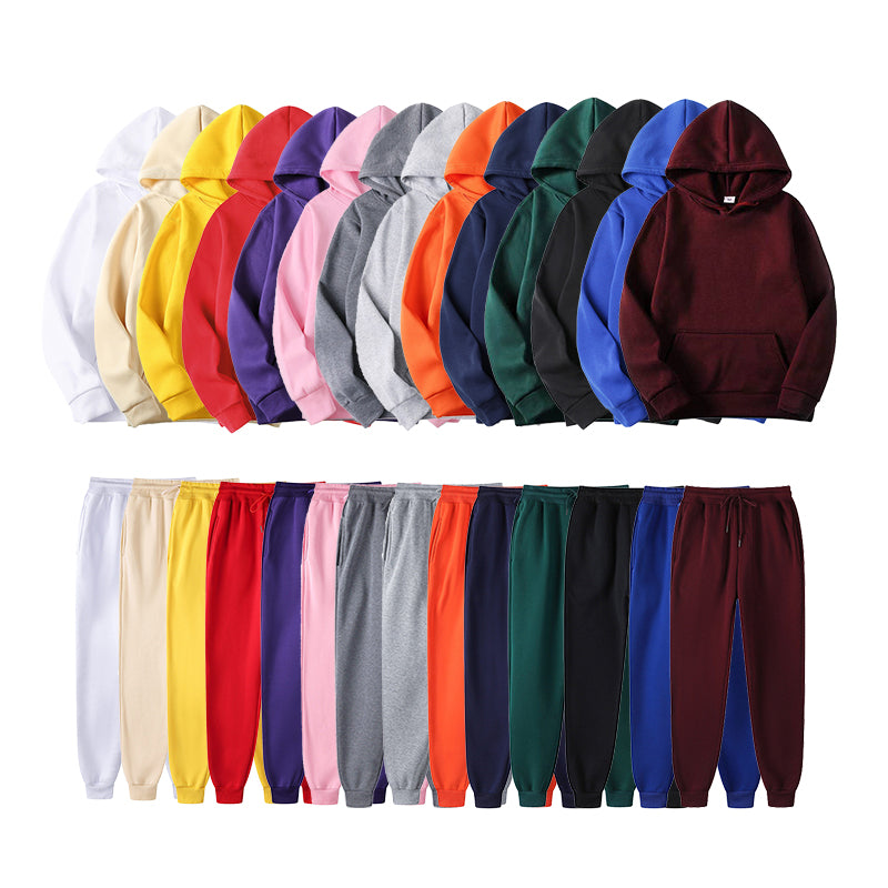 100% Polyester Custom Streetwear Fleece Regular Fit Blank High Quality Fashion Pure Color Printed Hoodies for Men
