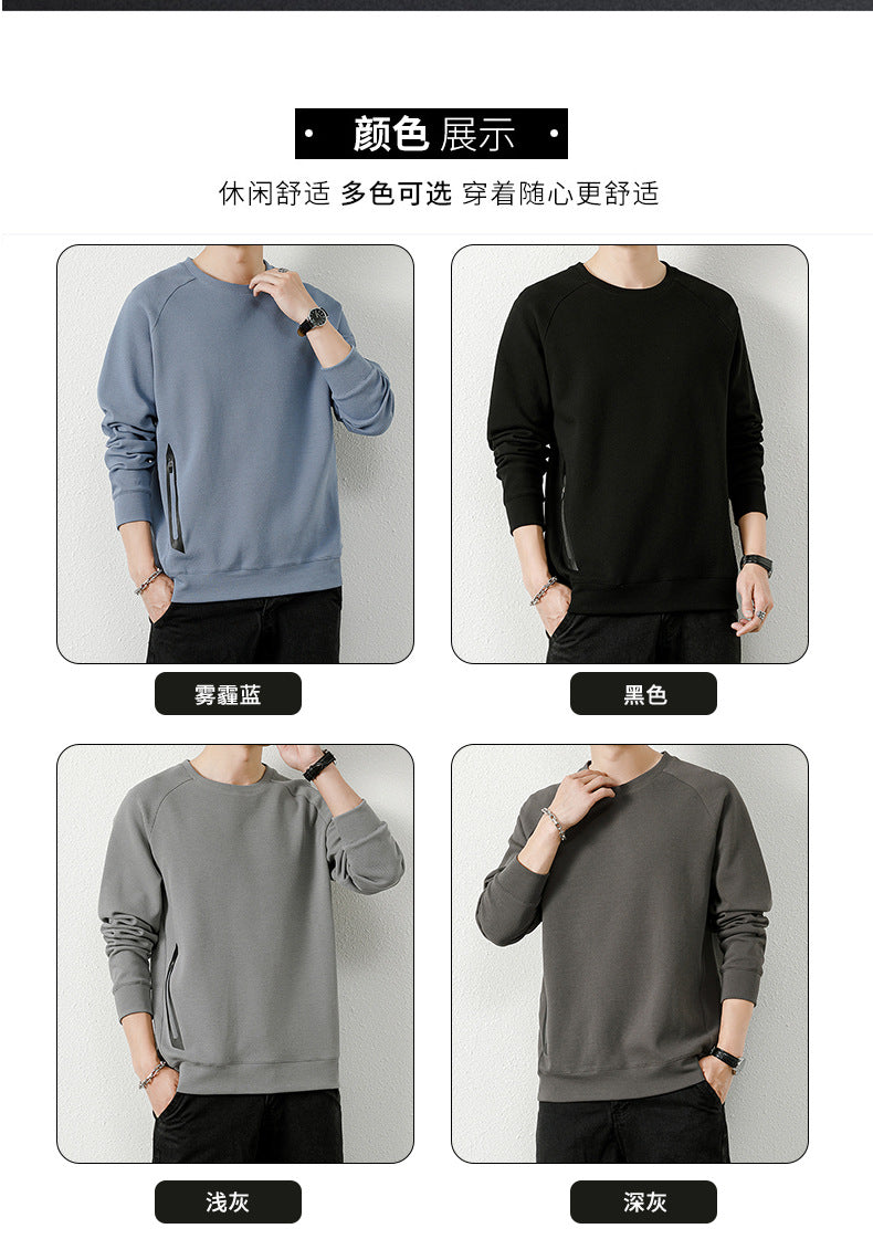 Wholesale Fleece Round Collar Fleece Sublimation Custom Puff Print Blank Pullover Heavyweight Streetwear Hoodies