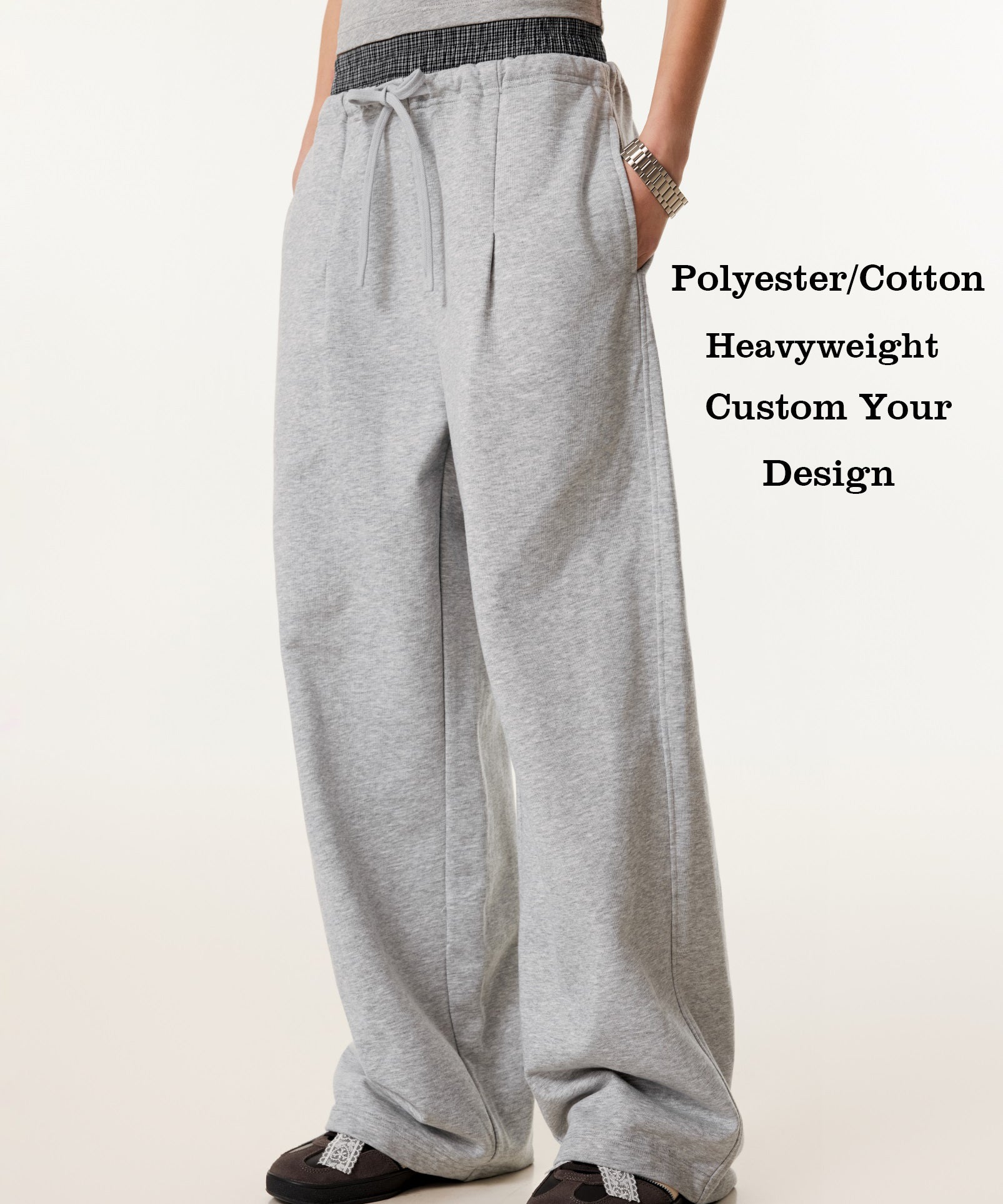 Custom logo Loose Pants Wholesale Price Streetwear High Quality Blank Sport Distressed Embroidery Brand Design Sweatpants