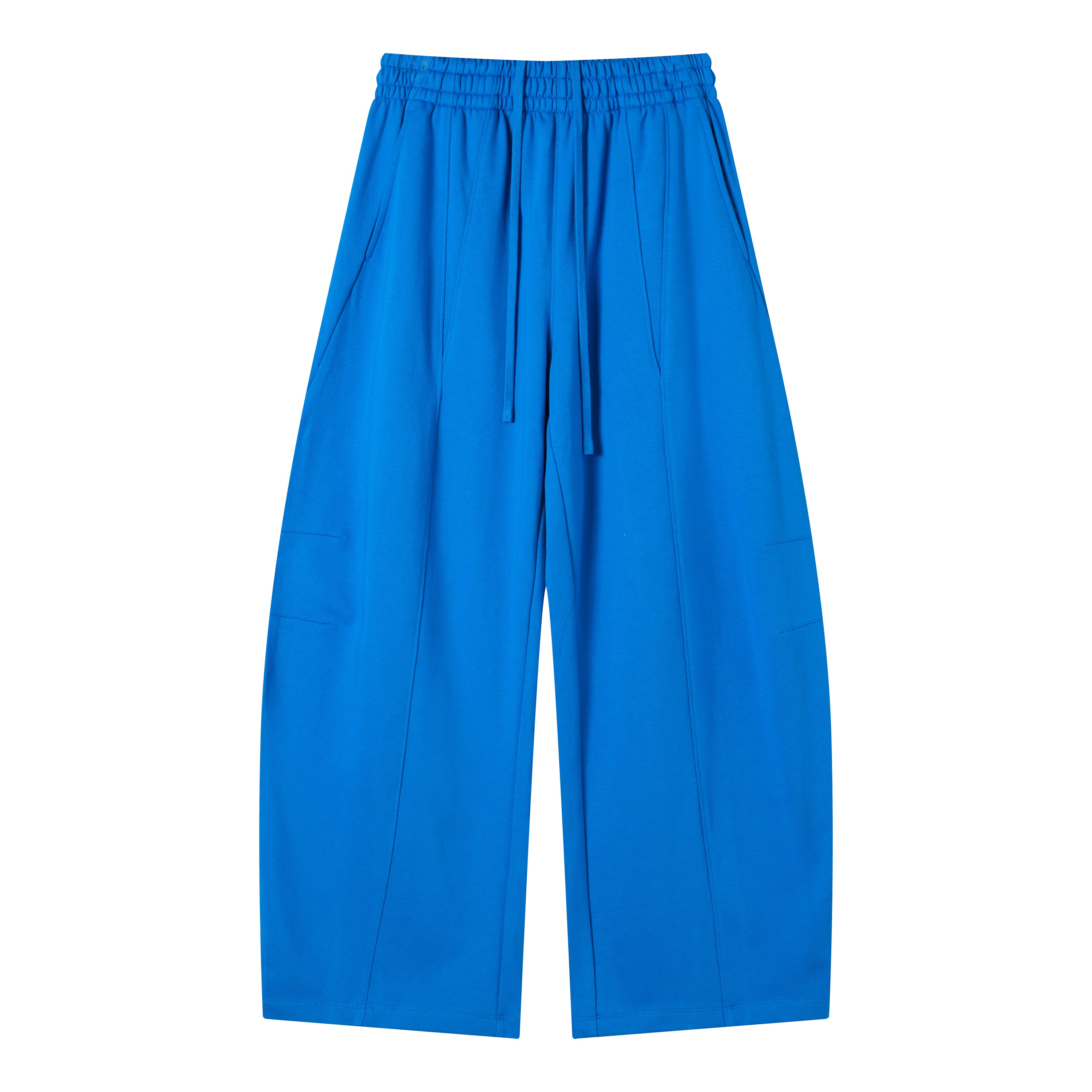 Men's Sweatpants New Design Polyester/Cotton Loose High Quality Streetwear Patchwork Fashion Pure Color Plain Sweatpants