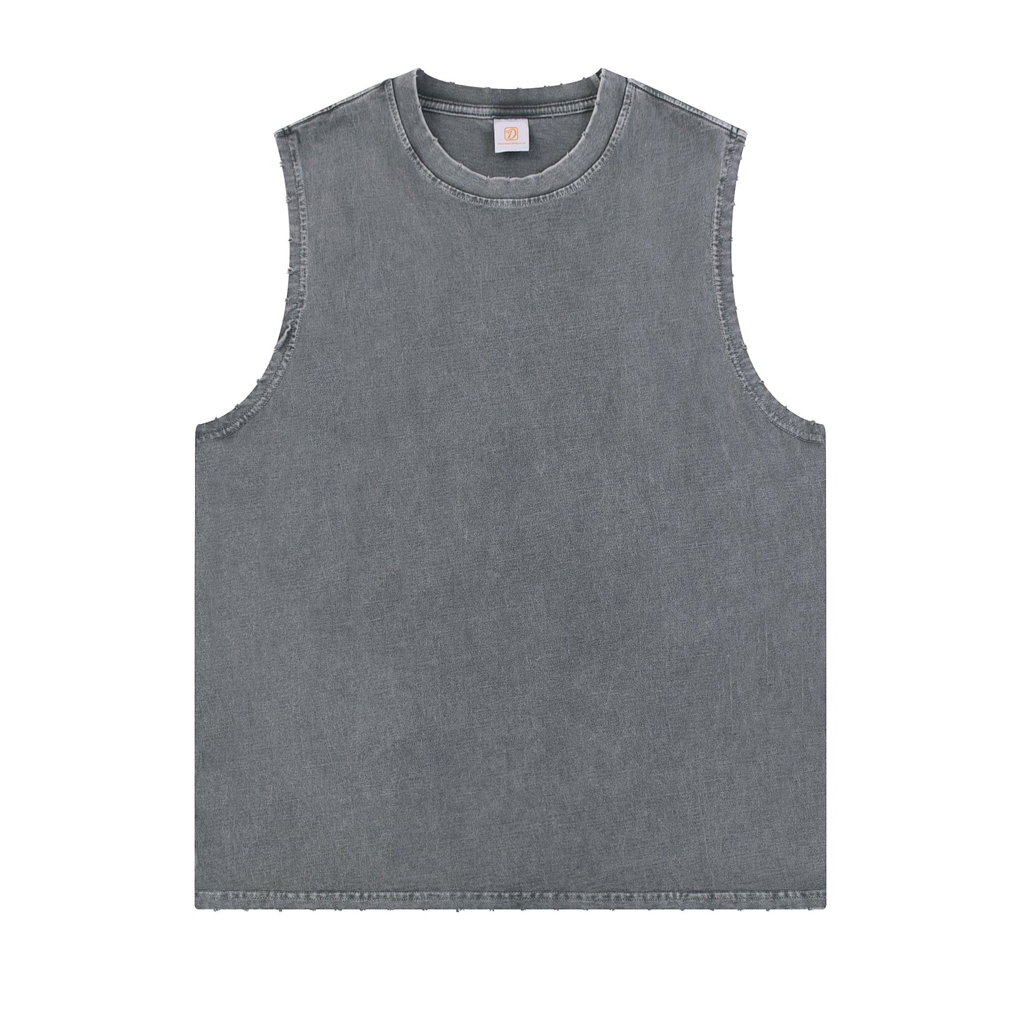 Custom logo Cotton Sleeveless T-shirt Loose High Quality Screen Print Wholesale Blank Personalized Dtf Transfers for t Shirts