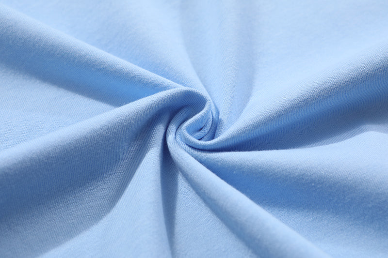 Drop Shoulder Loose High Quality Pure Color Short Sleeve Custom Heavyweight 100%Cotton Streetwear Screen Print Fashion T-shirts