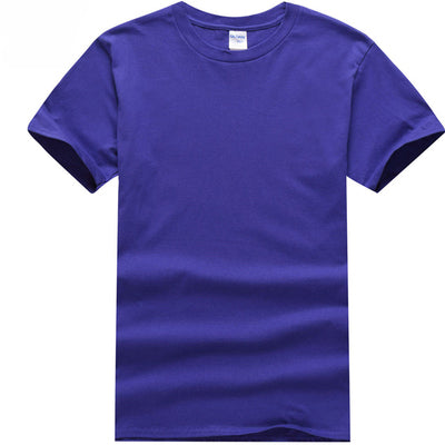 Mens Clothing Round Neck Blank Custom Puff Print Streetwear High Quality Tshirt 100% Cotton Basic Heat Transfers for T-shirts