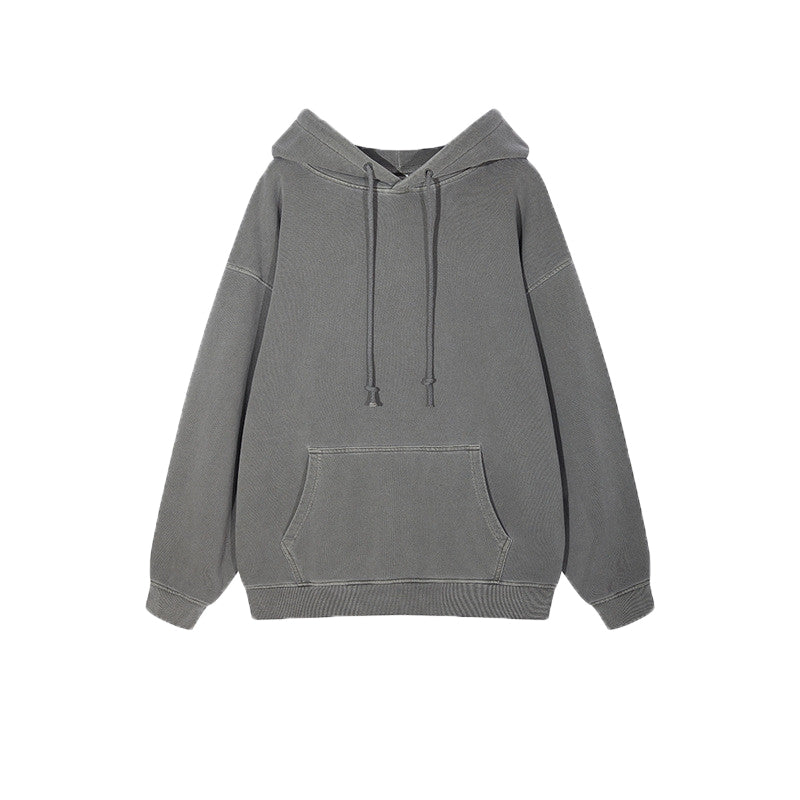 Heavyweight 100% Cotton Custom French Terry Acid Wash Streetwear Boxy Vintage Custom High Quality Cheap Hoodies