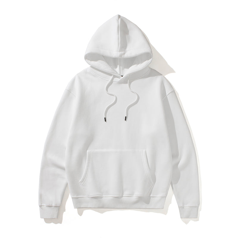 36 Color Fleece Loose Sleeved Hooded Pullover Hoodie Customized logo Unisex for Men High Quality 100% Cotton Personalized Design