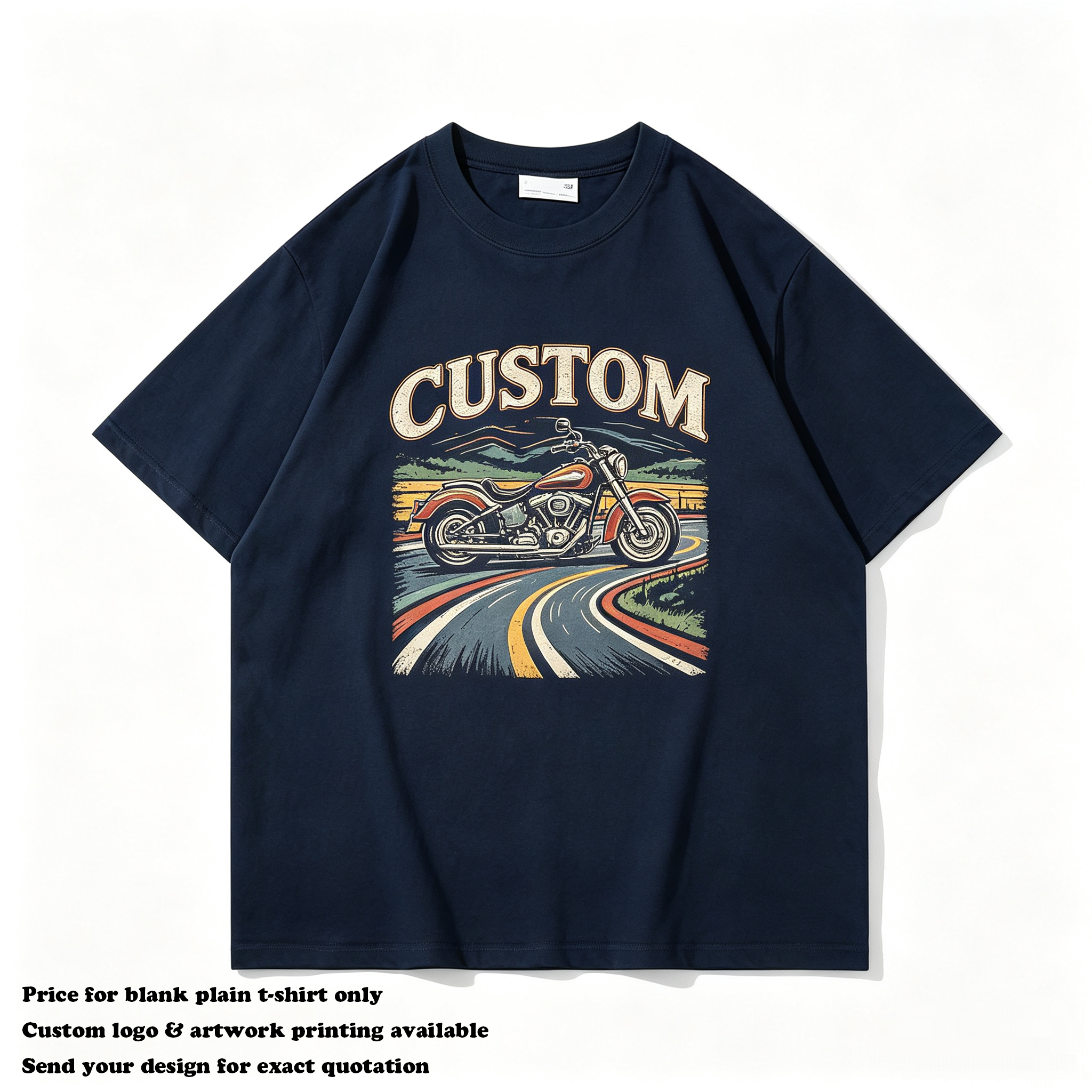 Heavyweight Plain T-shirt Streetwear Summer Short Sleeve  Drop Shoulder High Quality Wholesale Price Fashion T-shirts for Men