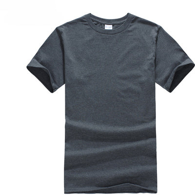 Mens Clothing Round Neck Blank Custom Puff Print Streetwear High Quality Tshirt 100% Cotton Basic Heat Transfers for T-shirts