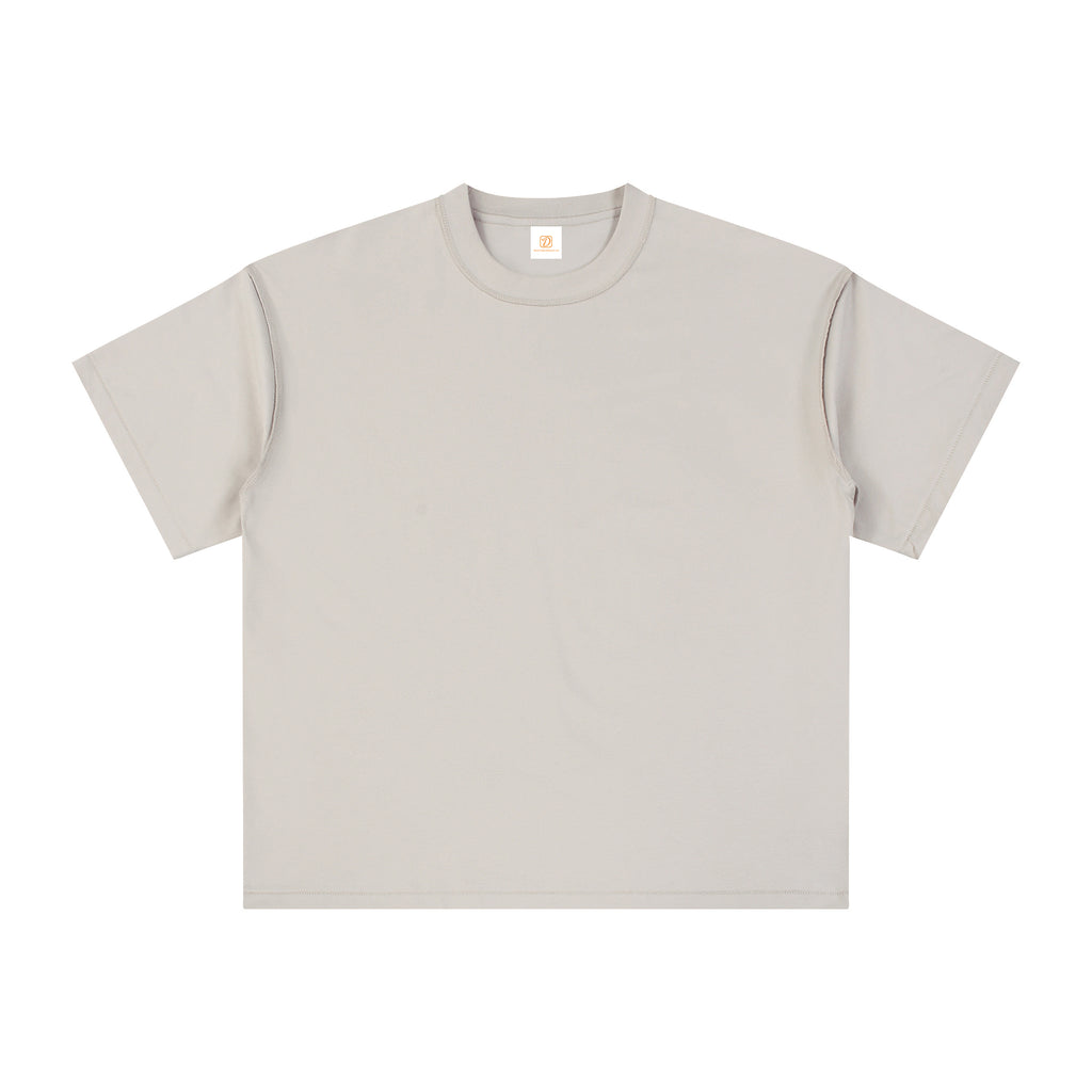 Men's T-shirts Custom Puff Printing High Quality Multicolor Streetwear T-shirt 2026 Summer New Design Heavyweight  Plain t Shirt