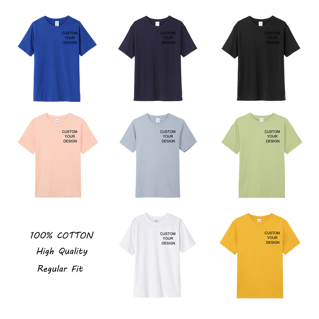 210G Heavyweight 100% Cotton Blank Pure Color High Quality Drop Shoulder Plain Oversiz Tshirt Embroidered