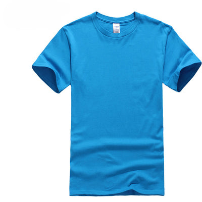 Mens Clothing Round Neck Blank Custom Puff Print Streetwear High Quality Tshirt 100% Cotton Basic Heat Transfers for T-shirts