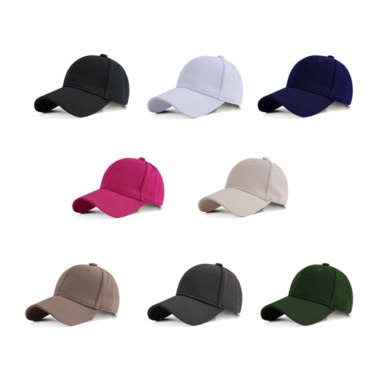 Casual Custom Caps Streetwear logo High Quality Pure Color Blank Polyester Unisex Baseball Personalized Wholesale Sport Caps