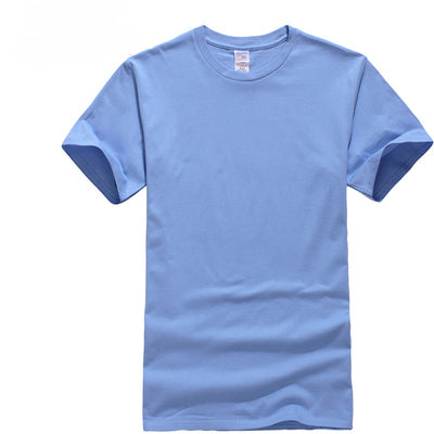 Streetwear Lightweight Tshirt Custom High Quality Sport Round Neck Blank Custom Multi Color Plain Dtf Transfers for t Shirts