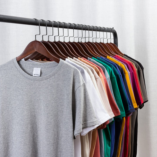 Multicolored Blank 100% Cotton Round Neck Unisex High Quality Streetwear Short Sleeve Siro Spining Custom Plus Size T-shirts