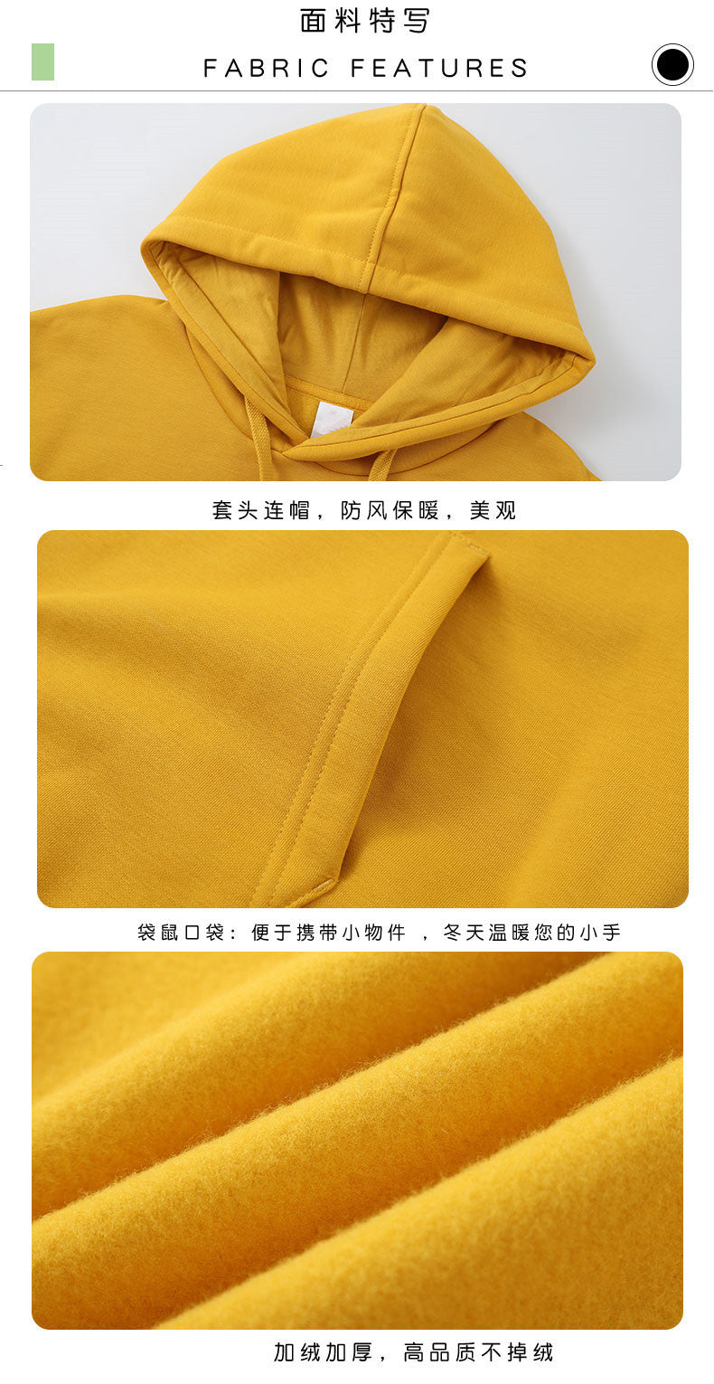 Drop Shoulder Fleece Heavyweight Puff Printing Hoodie Unisex High Quality Streetwear Polyester and Cotton Blank Black Hoodie