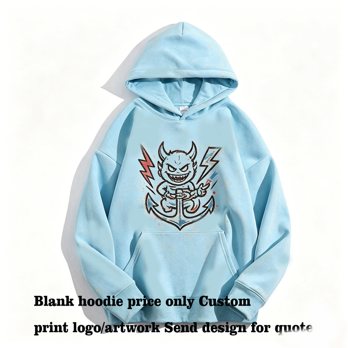 Customize Your Own Exclusive Design 420g Oversized Dropped Shoulder Brushed Heavy Duty Hoodie Plain Pullover Hoodie for Printing