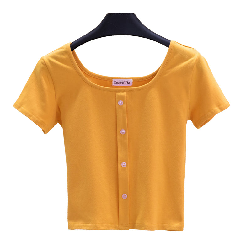Manufacturers Cropped Tshir Casual Eco-friendly Customized Embroidered logo t Shirts American Design Crop Top for High Quality