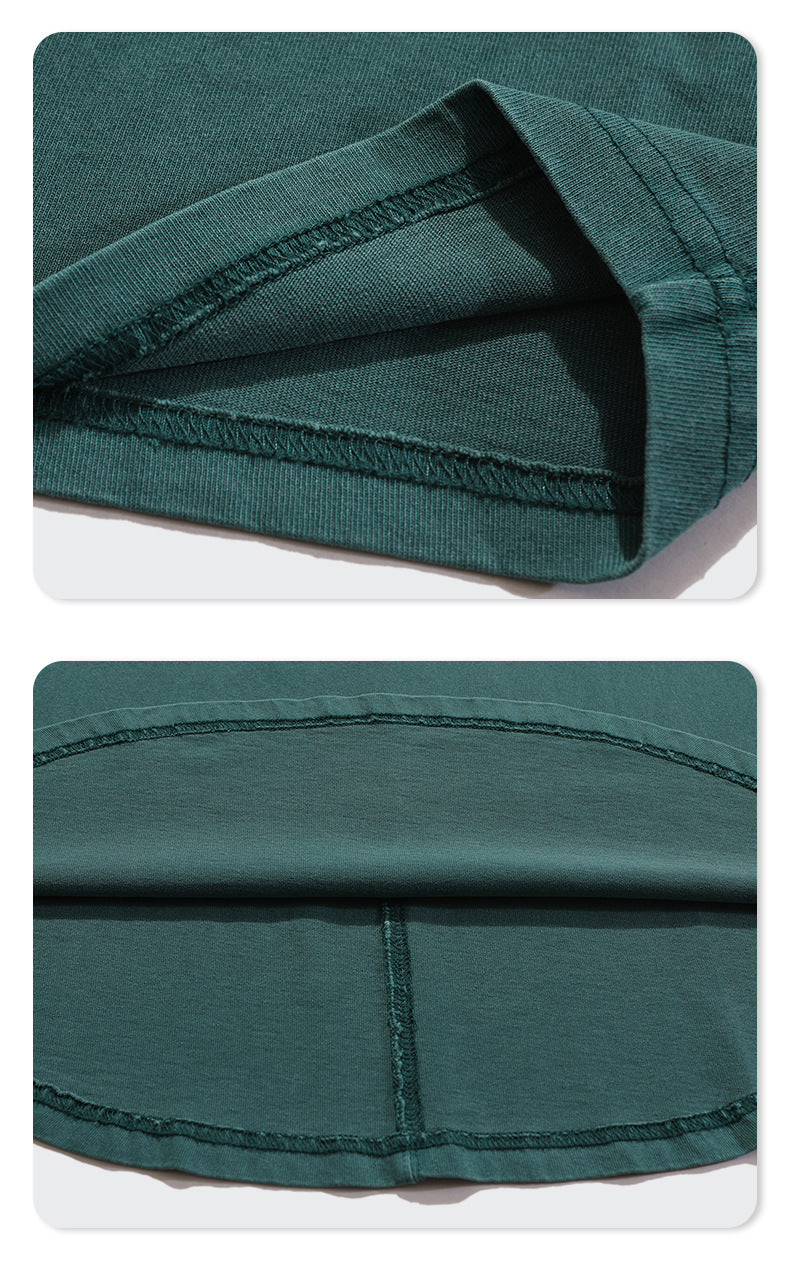 Wholesale 100% Cotton Custom Acid Wash Streetwear Heavyweight Blank Vintage Men Tshirts High Quality