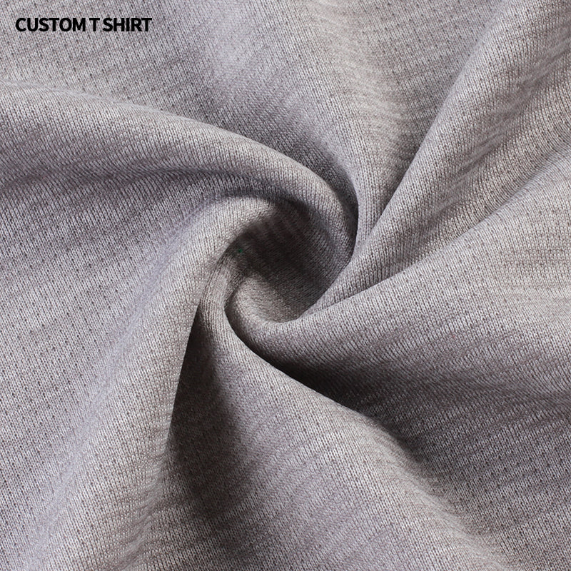 Custom t Shirt Round Neck Short Sleeve Pure Color Screen Print Blank Distressed Heat Transfers for T-shirts