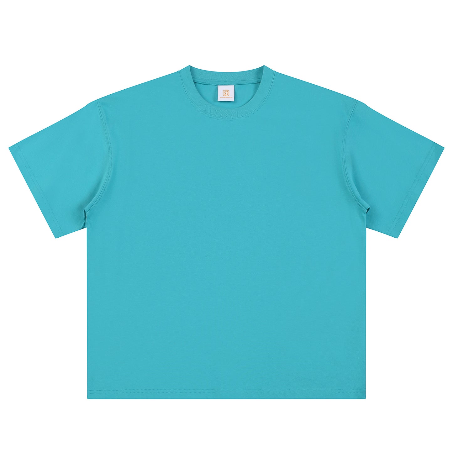 100% Cotton T-shirt Casual Custom Heavyweight Summer New Design O-neck Blank Boxy High Quality Heat Transfers for T-shirts