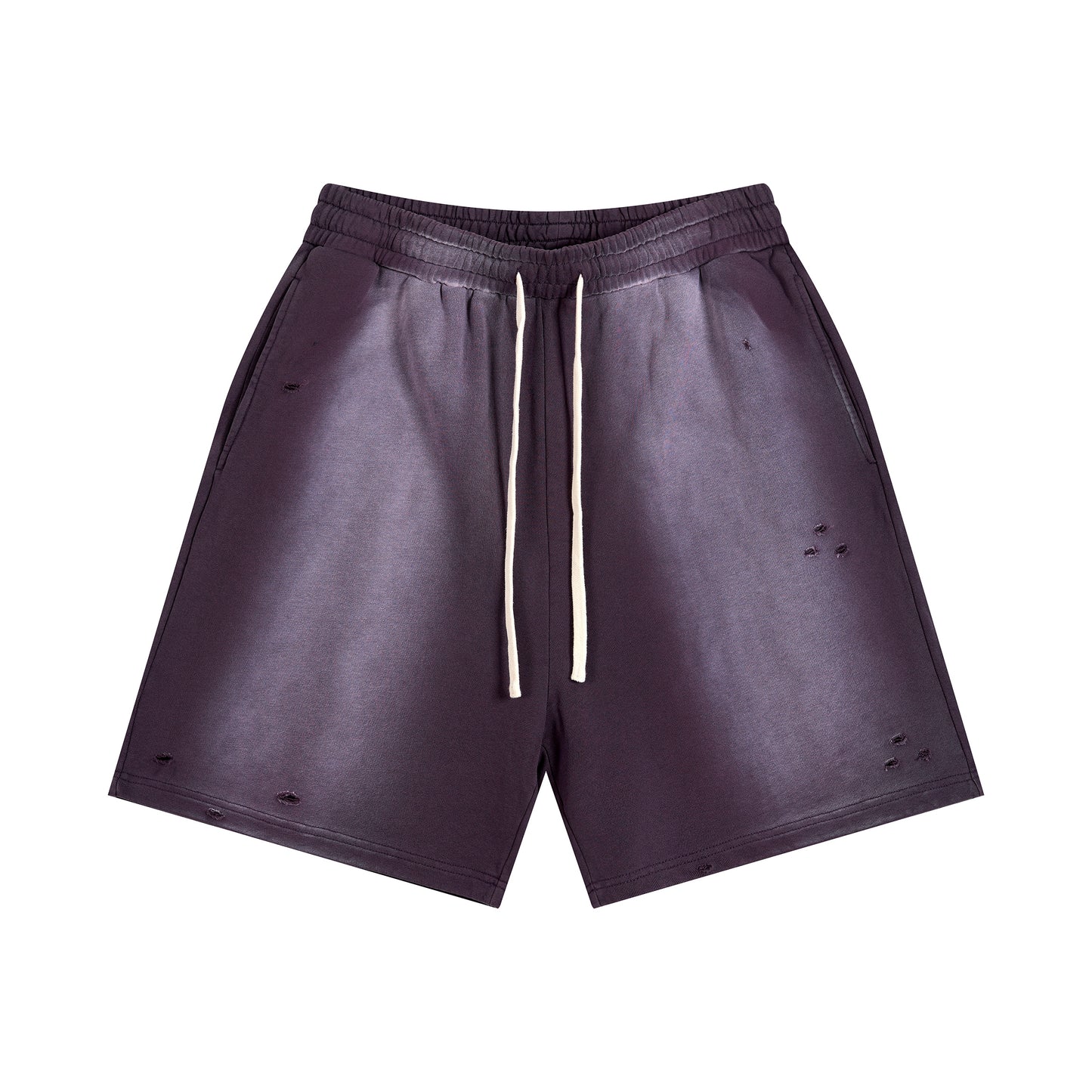 High Quality Shorts Custom Puff Printing Streetwear Summer Vintage Blank Wholesale Design Summer Washed Personalized Shorts