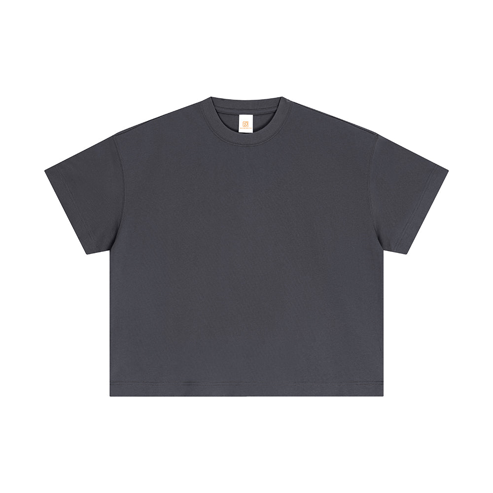 Men's T-shirts Streetwear Boxy Fashion Summer New Design High Quality Loose Custom t Shirt 100% Cotton Embroidery logo T-shirts