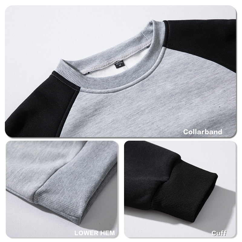 Wholesale Color Matching High Quality Blank Pullover Polyester Custom Men's Hoodies & Sweatshirts