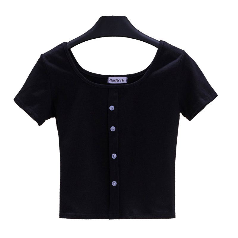 Manufacturers Cropped Tshir Casual Eco-friendly Customized Embroidered logo t Shirts American Design Crop Top for High Quality