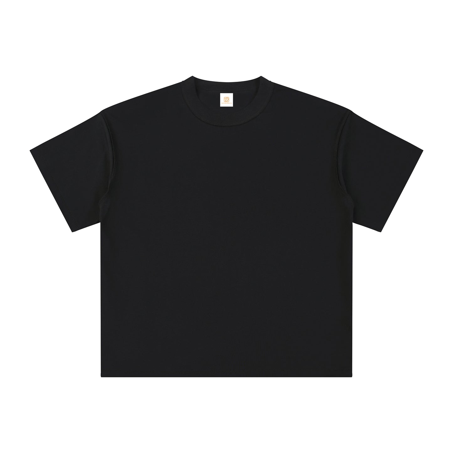 Wholesale T-shirt Quick-drying High Quality Streetwear Custom Prue Color Casual 330g Loose Design Dtf Transfers for t Shirts