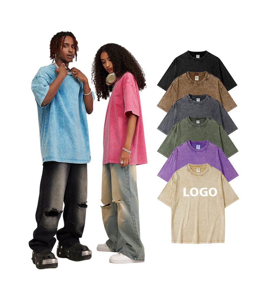 High Quality OEM Custom 100% T-shirt Short Sleeve New Design Fashion Blank Round Neck Streetwear Short Sleeve Wholesale T-shirt