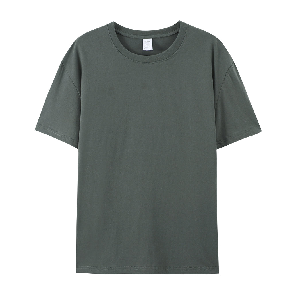 Wholesale T-shirt New Design Heavy Cotton Blank Round Neck High Quality Regular Fit Short Sleeve Personalized Men's T-shirts
