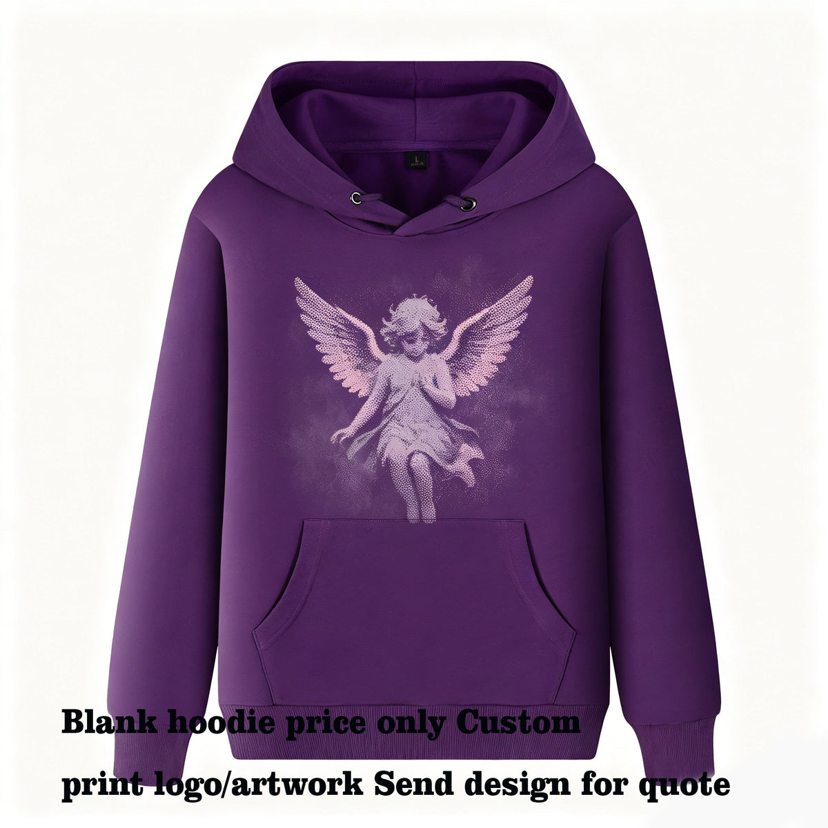 Available Customized Hoodie 12 Color Loose Fleece Pullover with Hood Simple and Loose Style Oversized Design Unisex Hoodies