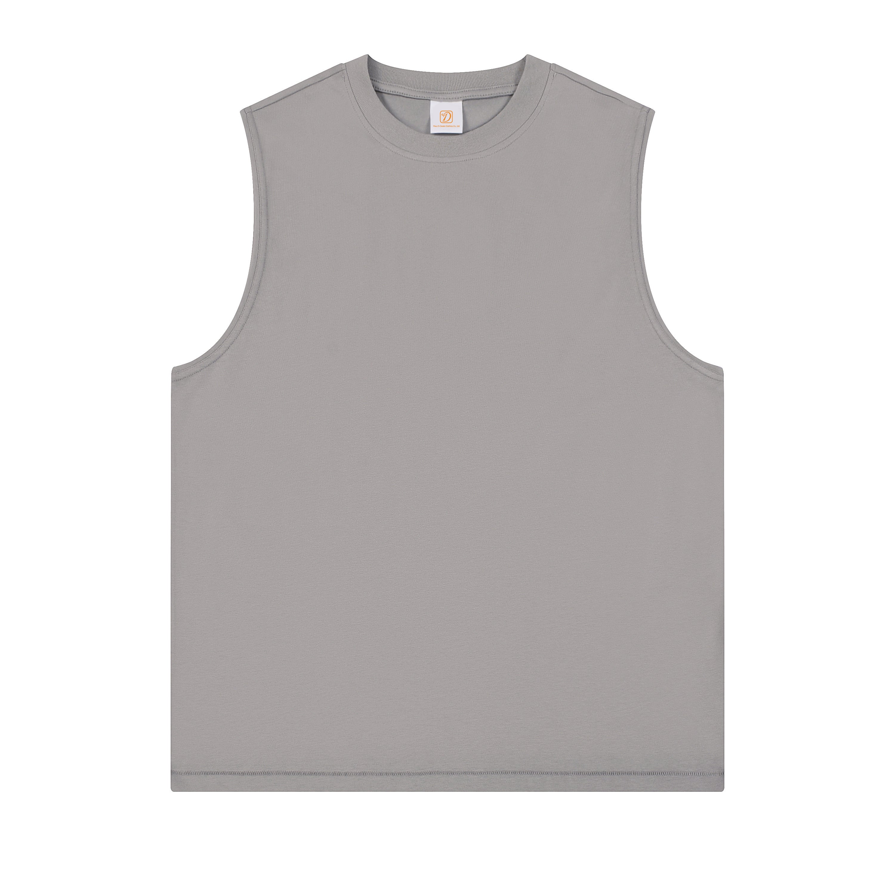 Wholesale Sleeveless Custom New Design Summer Quick-drying High Quality Crew Neck Embroidery logo Casual Sleeveless T-shirts
