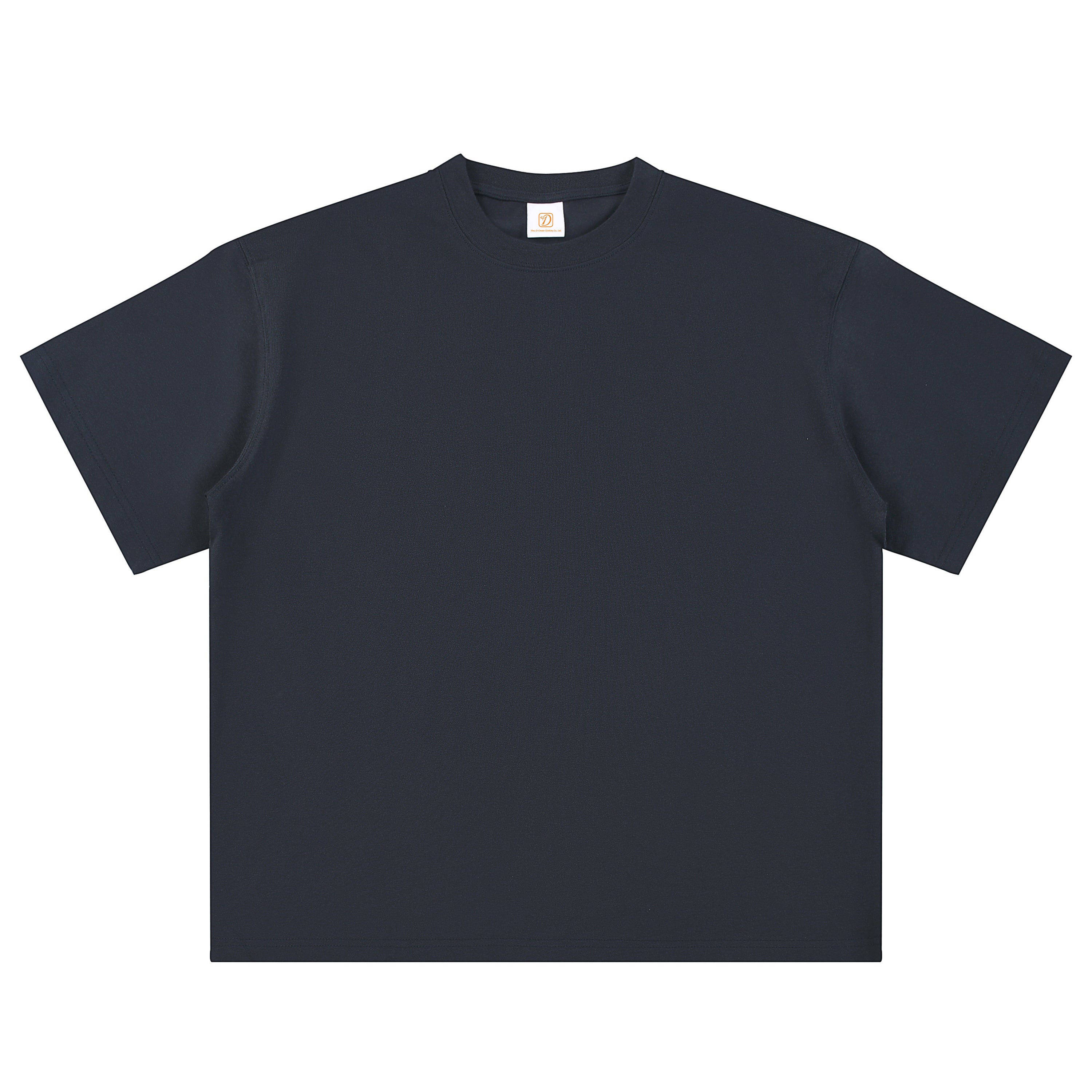 Loose Drop Shoulder T-shirt Heavy Cotton Summer Fashion Casual High Quality Streetwear Embroidery logo Custom Plain t Shirt