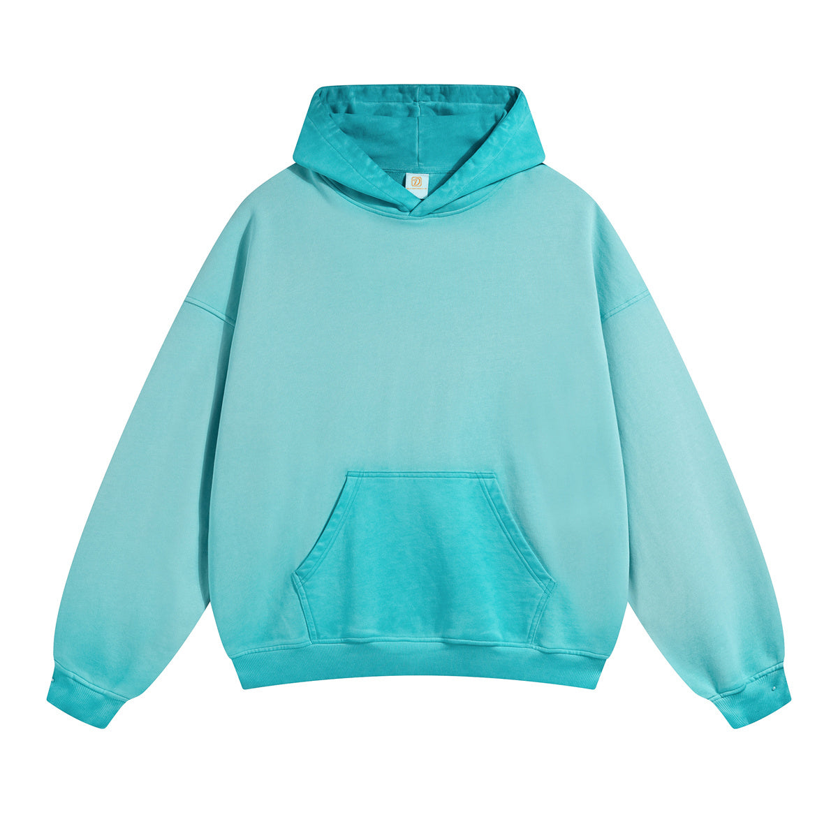 100% Cotton 430 Grams of Distressed Washed Loose Fitting Fashion Pullover Hoodies Loose Fitting Cotton Casual Brand Hoodies