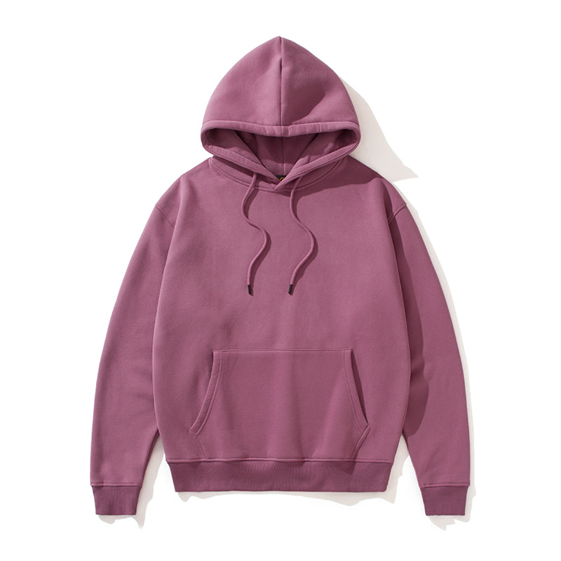 36 Color Fleece Loose Sleeved Hooded Pullover Hoodie Customized logo Unisex for Men High Quality 100% Cotton Personalized Design