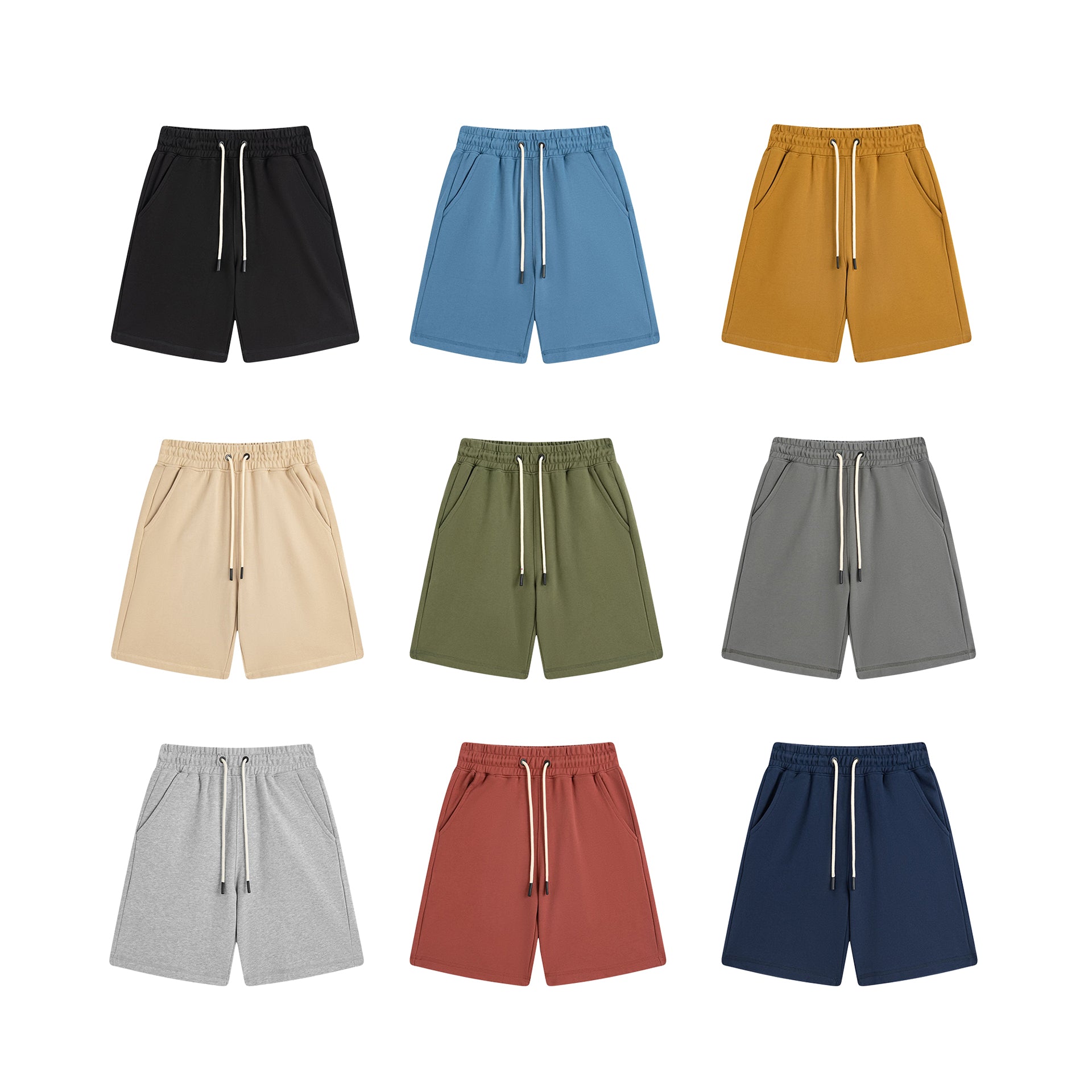 Wholesale Heavy Cotton Shorts Custom Distressed Embroidery High Quality Blank Fashion Wholesale New Design Streetwear Shorts