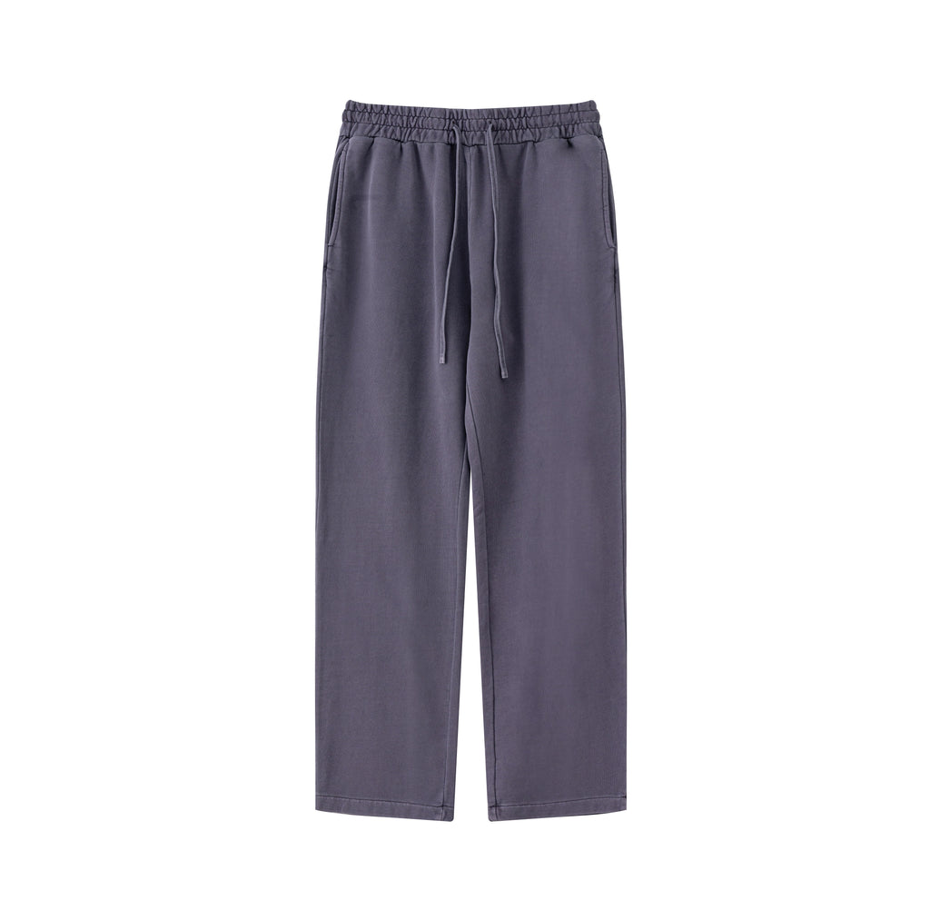Wholesale Cotton Sweatpants Custom Washed Blank Vintage High Quality Screen Printed Design Vintage Plain Sweatpants for Men