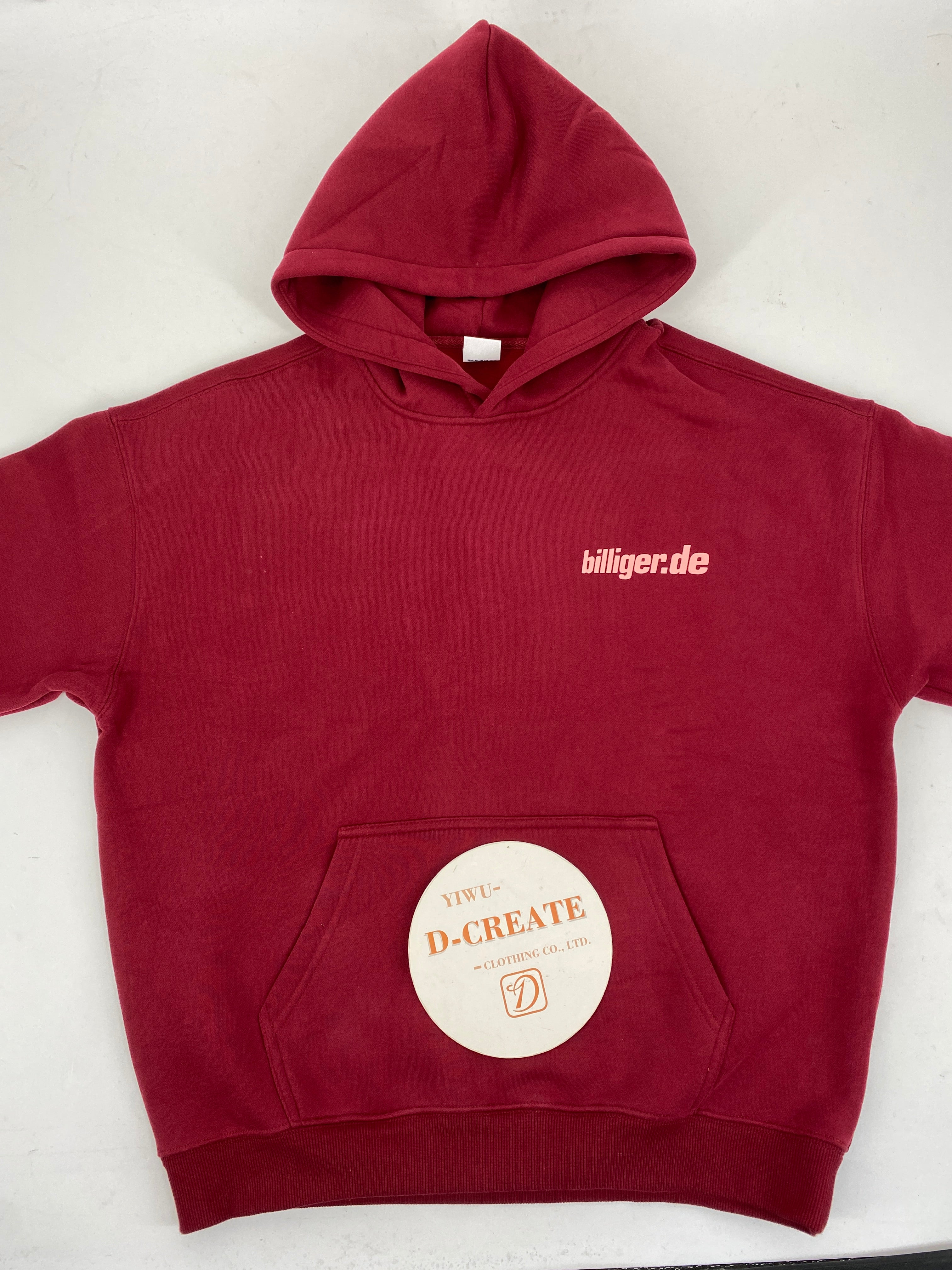 Multicolored Fleece 350Grams 100% Cotton Heavyweight Unisex High Quality Blank Custom Puff Print Pullover Wireless Thick Hoodies