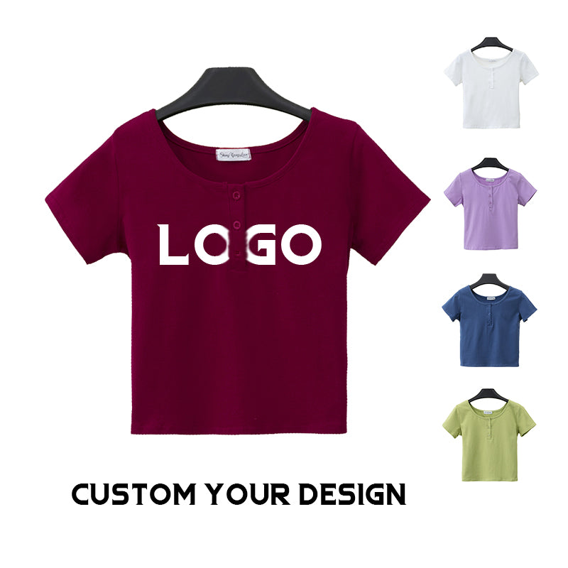 Wholesale Custom Blank High Quality Short Sleeve Streetwear Distressed Embroidered Dtf Transfers for T Shirts