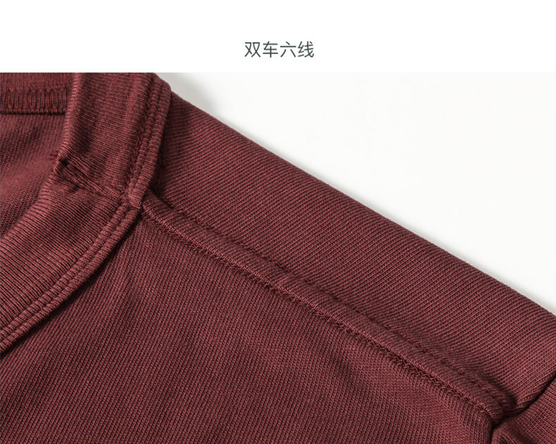 Custom T-shirts logo Heavyweight 100% Cotton Vintage Round Neck Basic High Quality Streetwear Short Sleeve Fashion T-shirt