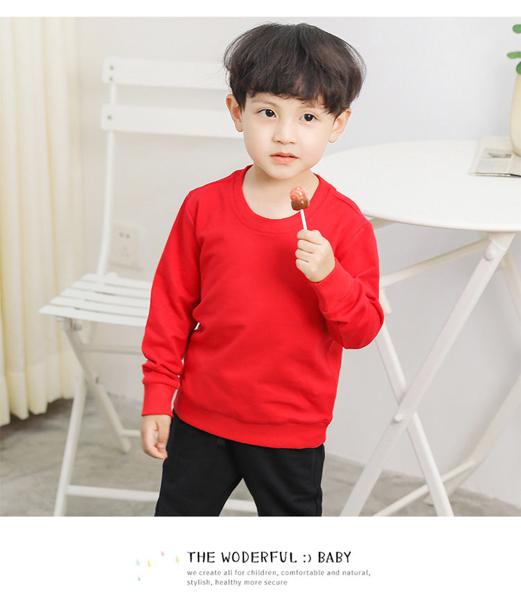 Wholesale 100% Cotton Baby Hoodies High Quality Streetwear High Quality Crewneck Terry Puff Printing Custom Cheap Hoodies Kids