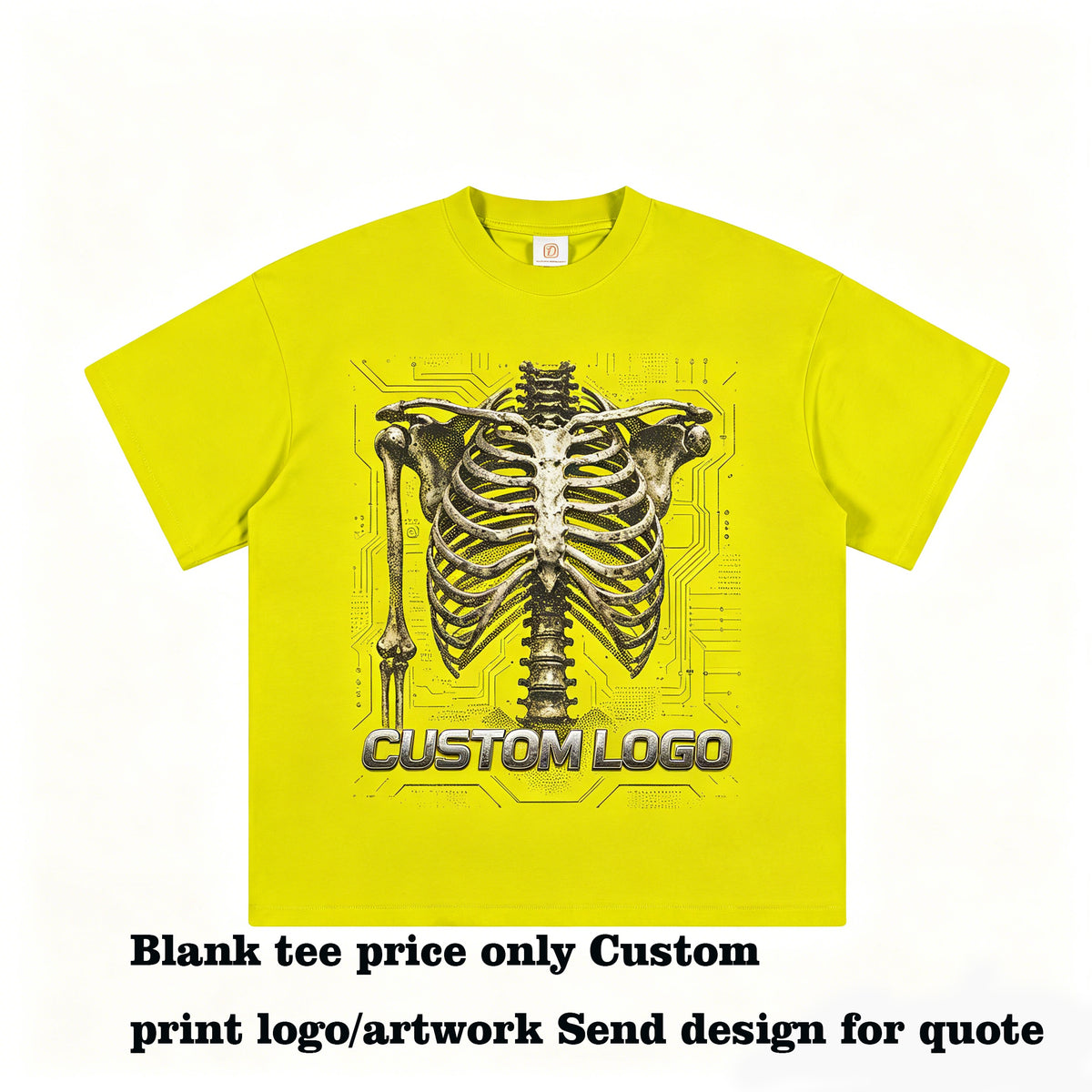 Customized t Shirts Loose Dropped Shoulder Breathable Quick Drying Plain Tshirts for Printing Multiple Processes to Choose From
