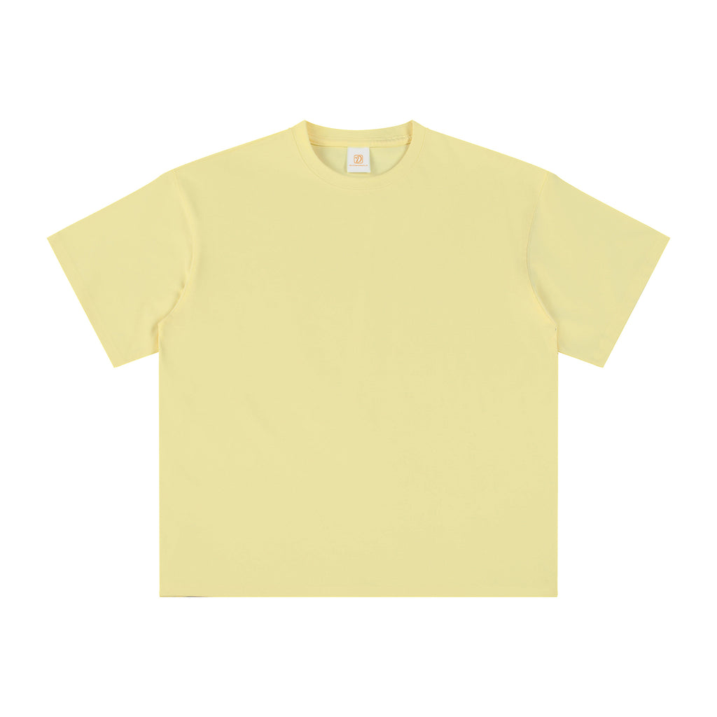 Wholesale Custom Summer T-shirt New Style Short Sleeve High Quality Drop Shoulder Streetwear Fashion Men's Cotton T-shirt