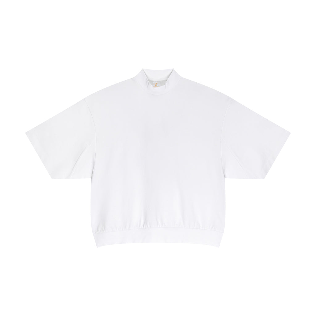 Custom Boxy T-shirt Streetwear Pure Color 100% Cotton Summer High Quality Embroidery logo Screen Printed t Shirt for Men