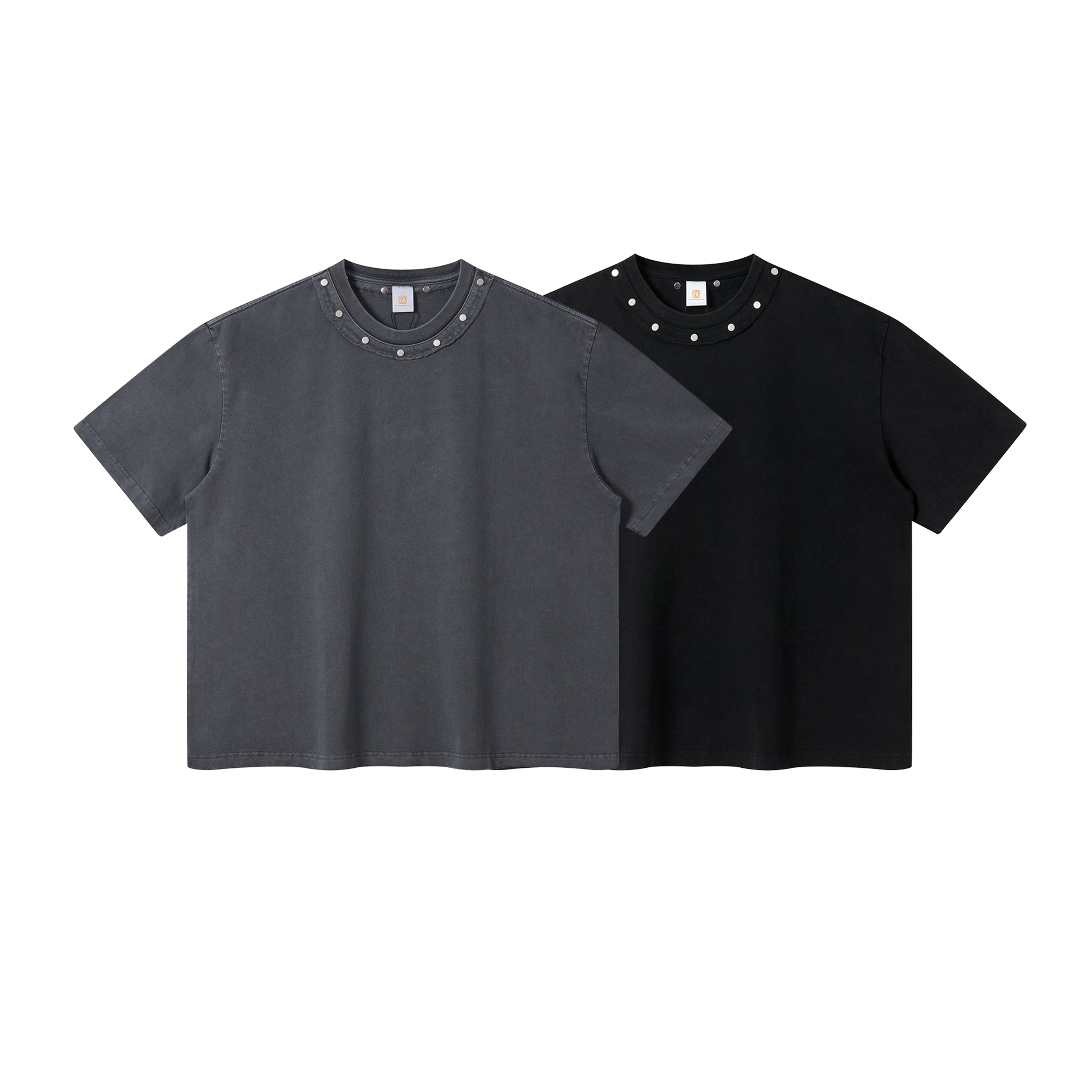 Boxy Men's T-shirt Casual High Quality Plain High Quality Streetwear Puff Printing Vintage Crew Neck Summer Short Sleeve T-shirt
