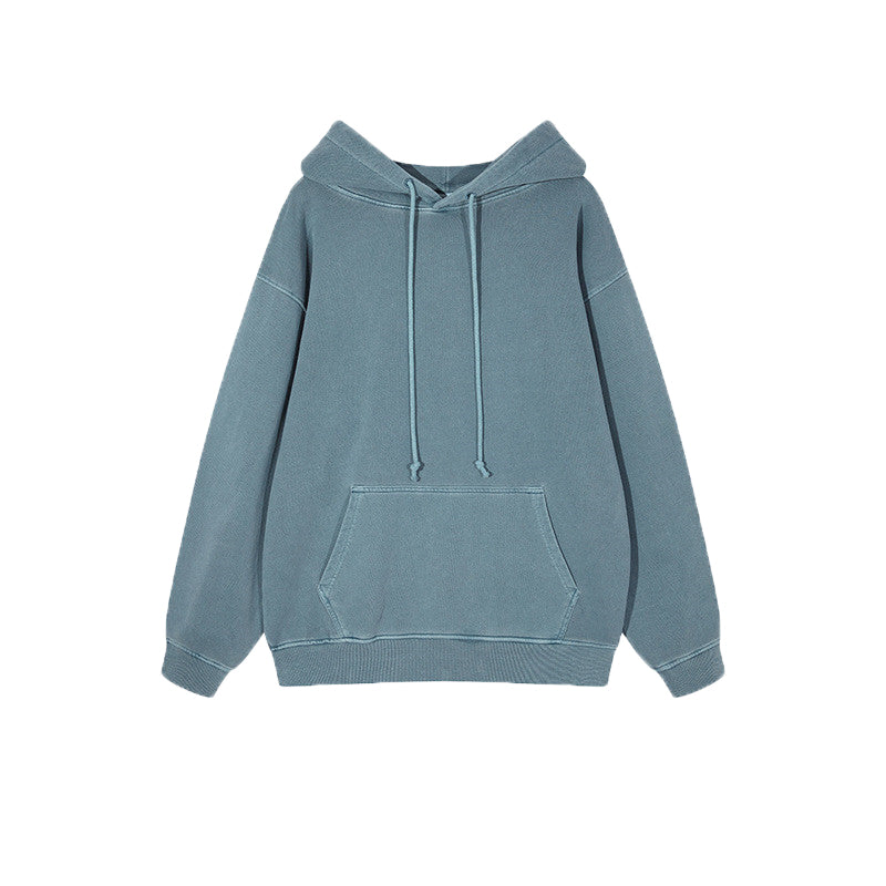 Heavyweight 100% Cotton Custom French Terry Acid Wash Streetwear Boxy Vintage Custom High Quality Cheap Hoodies