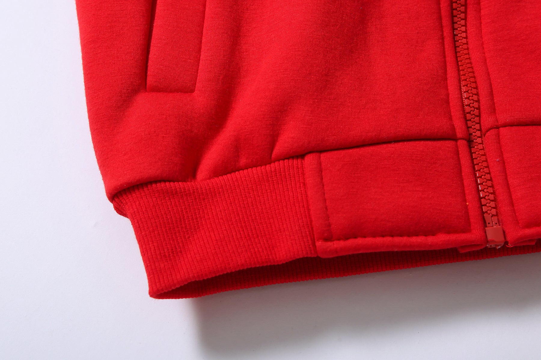 Custom Zip Polar Fleece Pure Color Heavyweight Streetwear Unisex High Quality Baby Winter Drop Shoulder Fashion Wholesale Hoodie